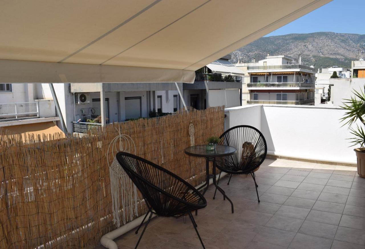 Boho Oasis Central Penthouse Apartment Volos Exterior foto